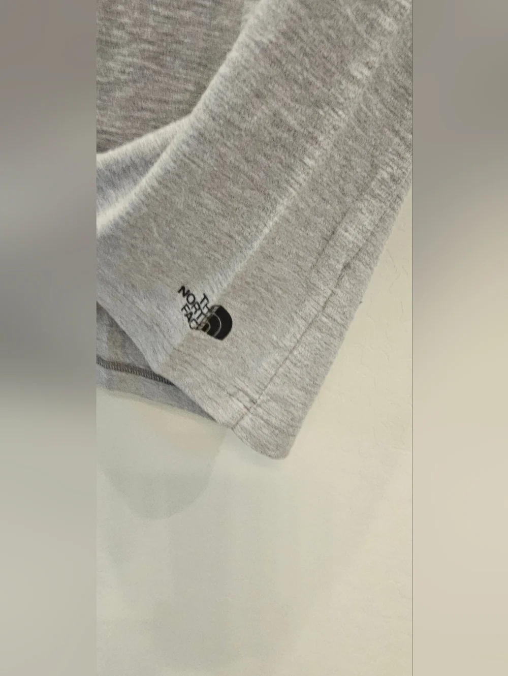 The North Face Heather Gray Short Sleeve Henley